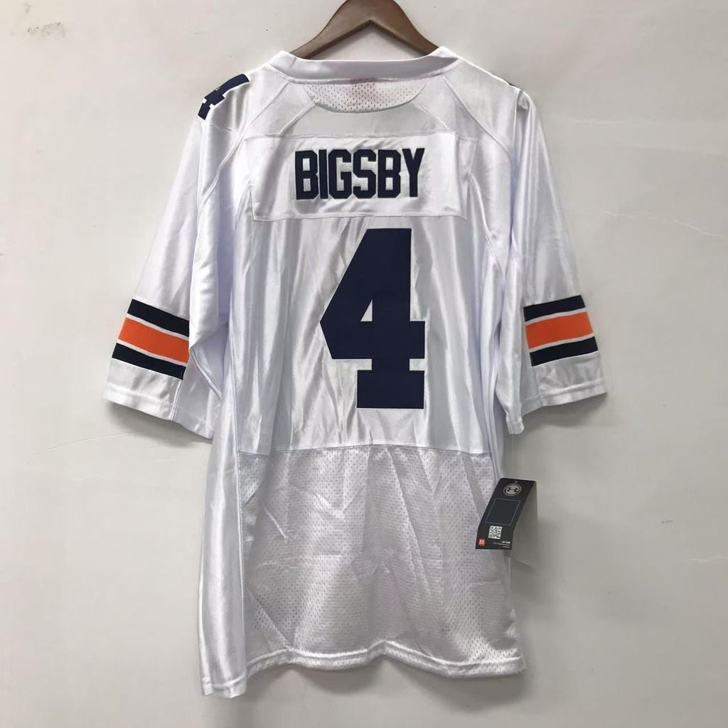 Tank Bigsby Auburn Tigers Official NCAA Under Armour Jersey white