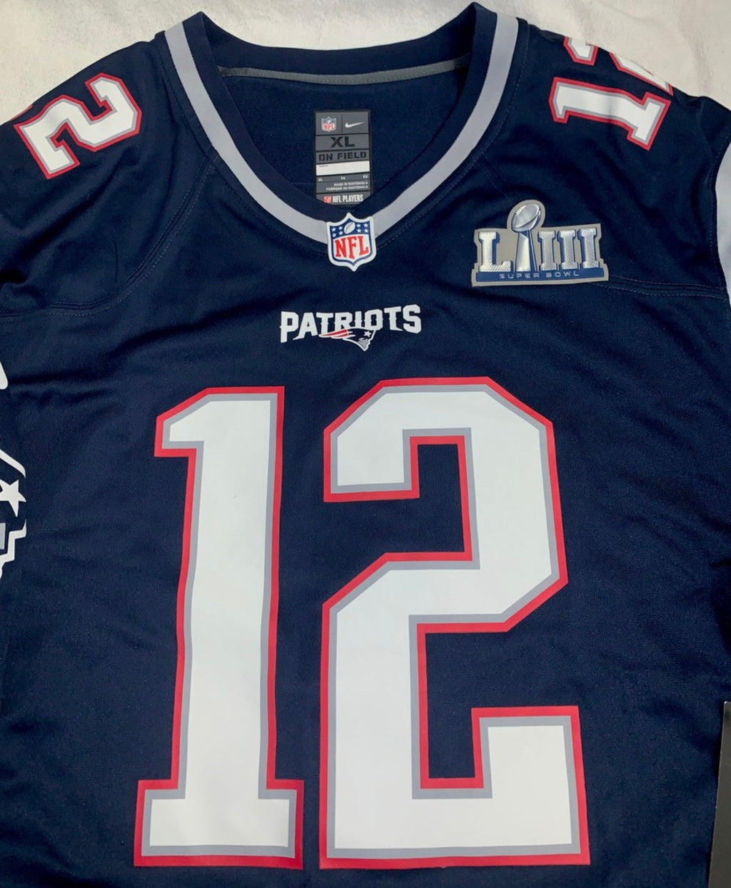 Tom Brady New England Patriots YOUTH KIDS Official Nike Super Bowl LIII Jersey