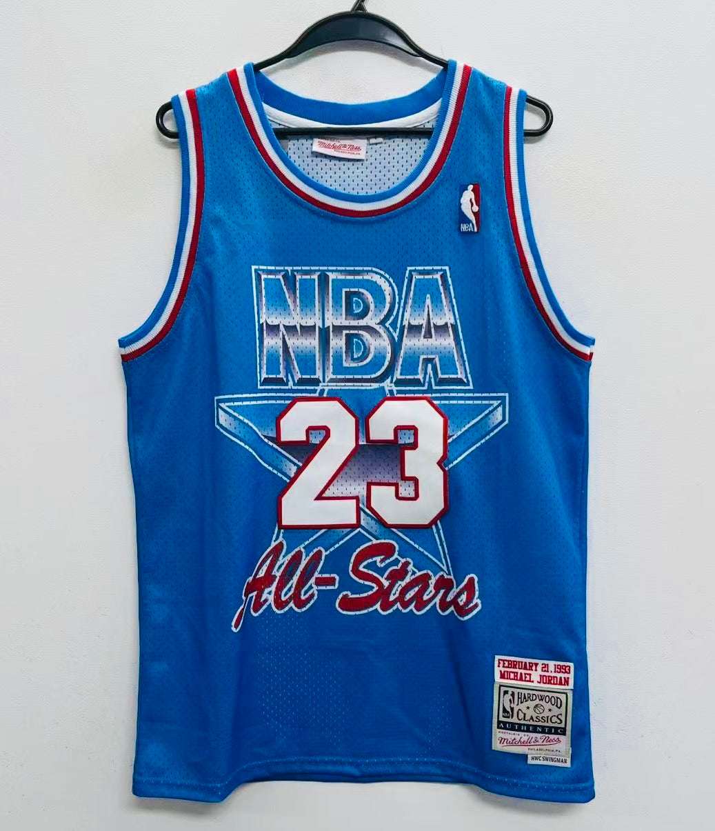Michael Jordan 1993 YOUTH KIDS Official NBA All Star Jersey