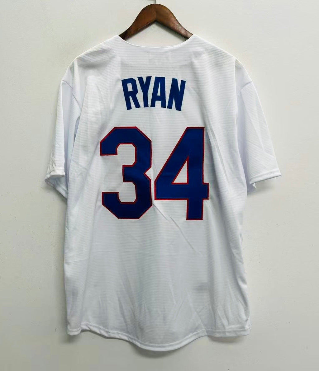 Nolan Ryan Texas Rangers Official MLB Jersey Mitchell & Ness