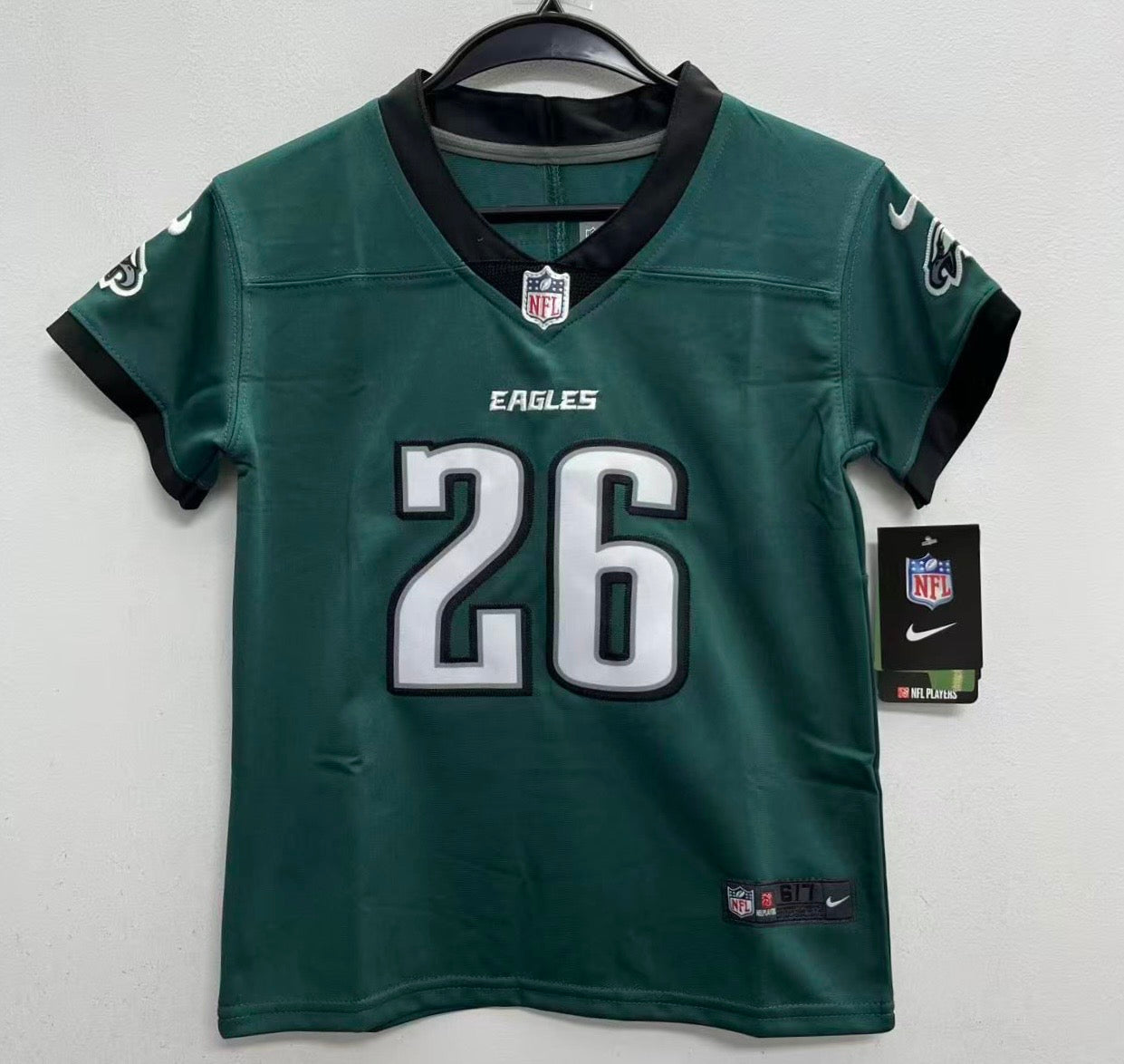 Saquon Barkley Philadelphia Eagles Official NFL Nike Baby Toddler jersey b/t