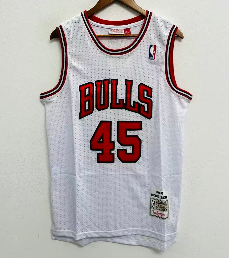 Michael Jordan Chicago Bulls #45 1994-95 Official NBA Jersey Mitchell & Ness