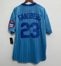 Ryne Sandberg 1982 Chicago Cubs Official MLB Majestic Jersey