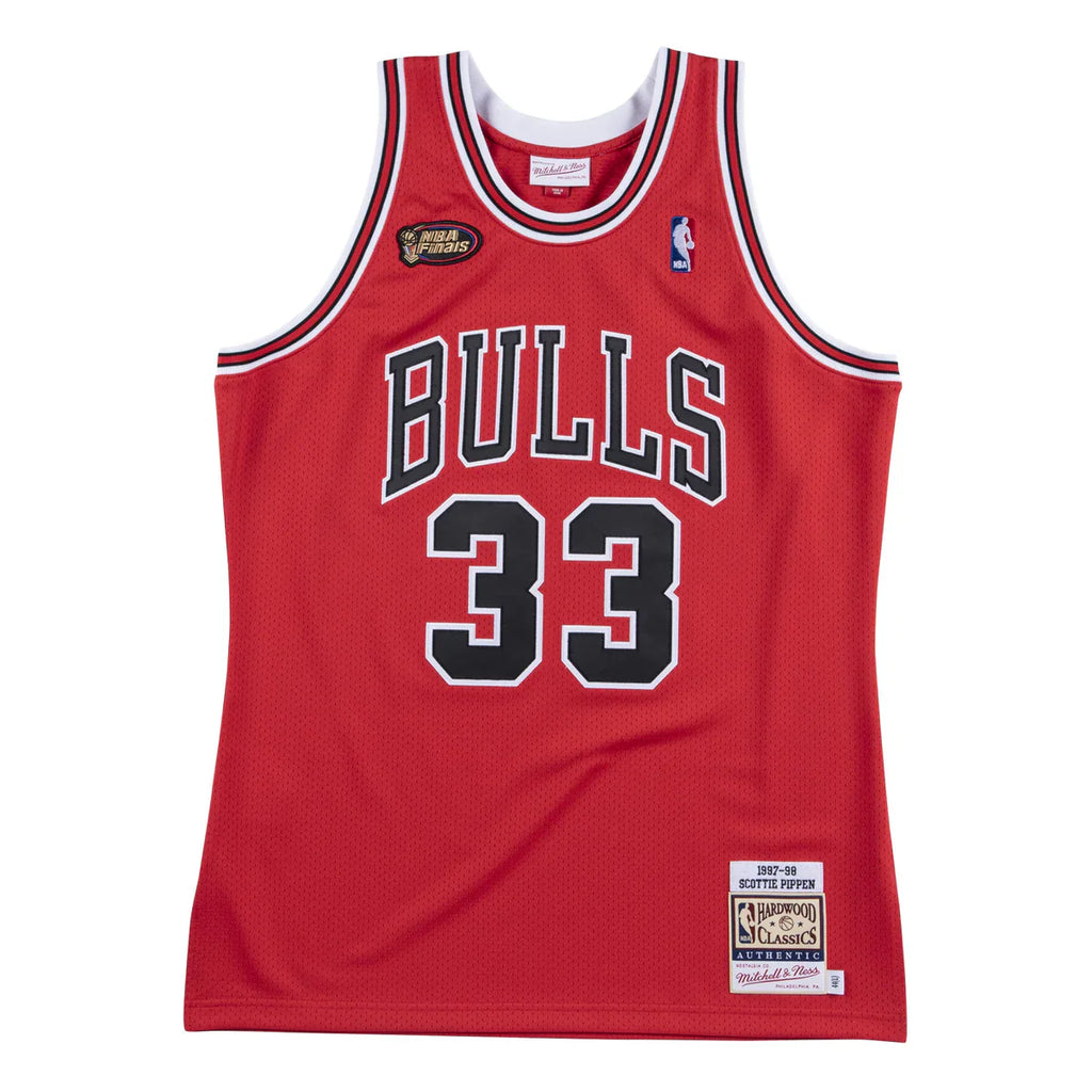 Scottie Pippen Chicago Bulls Official NBA Mitchell & Ness Jersey