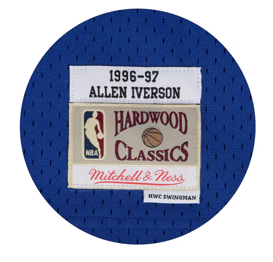 Allen Iverson 1996-97 Philadelphia 76ers Mitchell & Ness Jersey