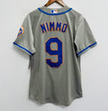Brandon Nimmo New York Mets Official MLB Nike Jersey Gray