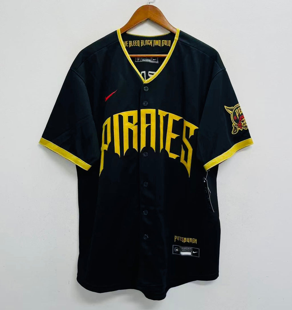 Paul Skenes YOUTH KIDS Pittsburgh Pirates Nike Jersey black
