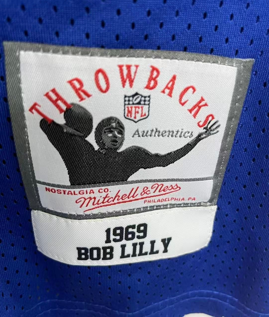 Bob Lilly Dallas Cowboys Official NFL Mitchell & Ness Jersey