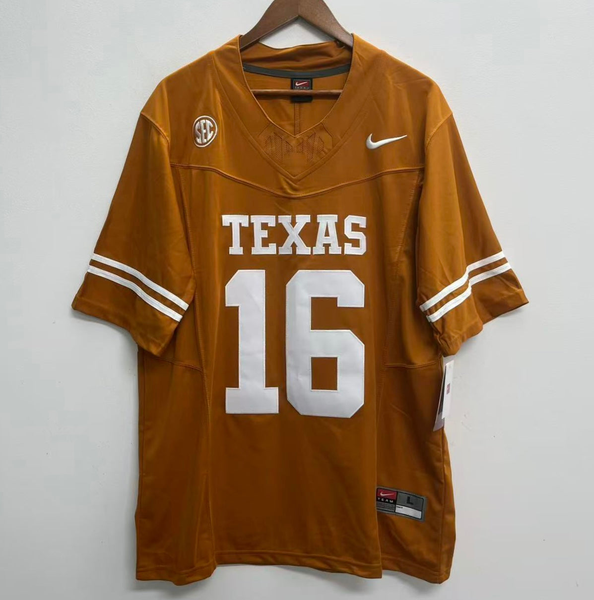 Arch Manning Texas Longhorns SEC Jersey Nike