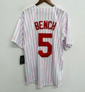 Johnny Bench Cincinnati Reds Official MLB Jersey Majestic