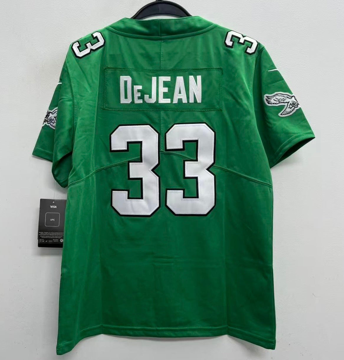 Cooper DeJean YOUTH KIDS Philadelphia Eagles Official Jersey Nike Kelly Green