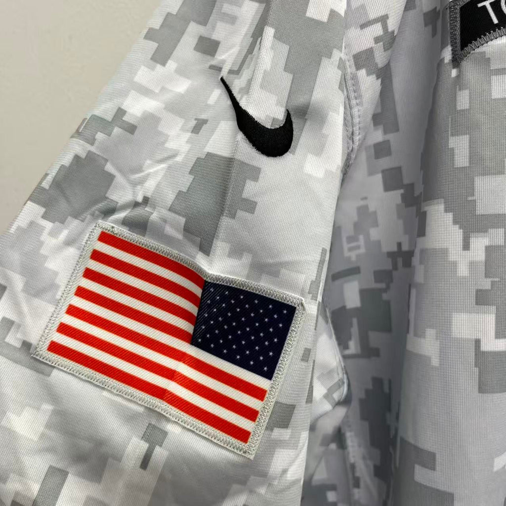 Troy Polamalu Pittsburgh Steelers Official NFL Nike salute to service Jersey