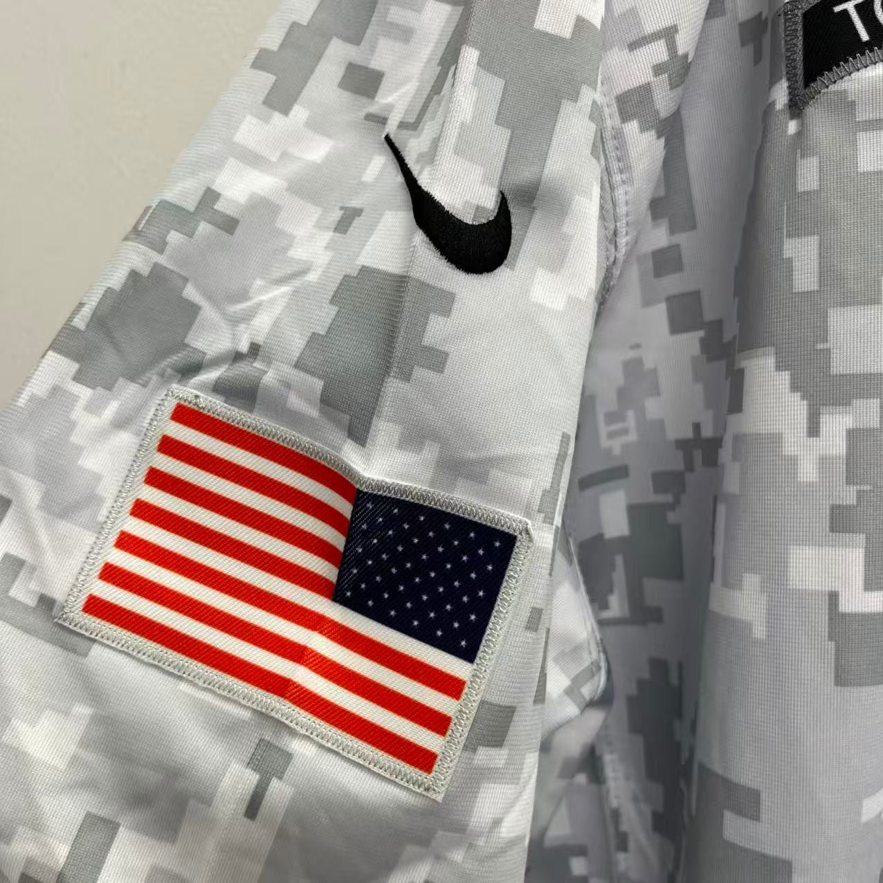 Troy Polamalu Pittsburgh Steelers Official NFL Nike salute to service Jersey