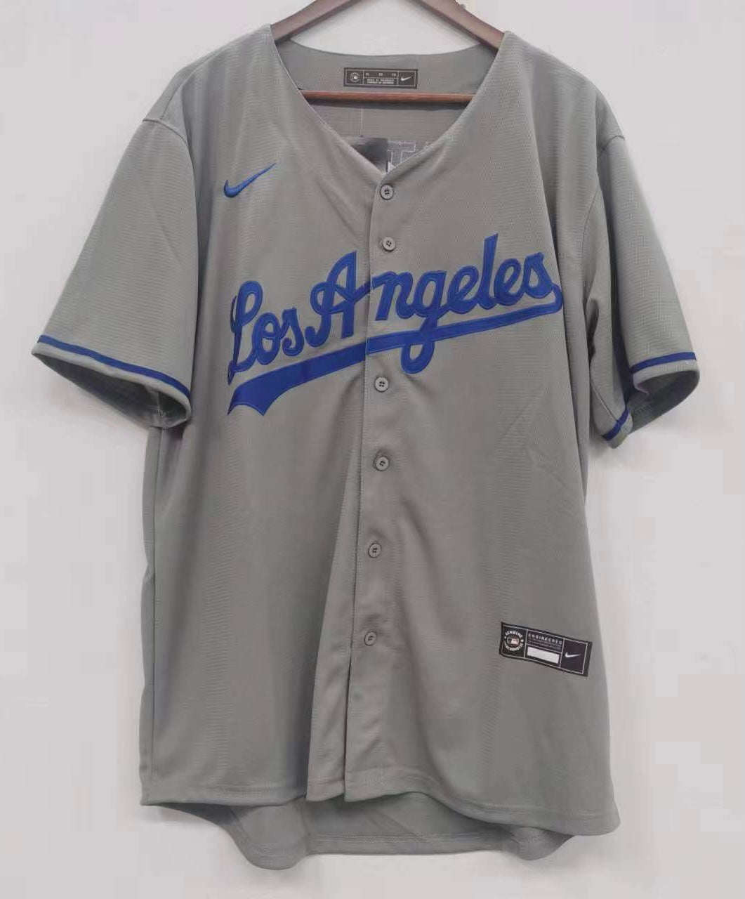 Shohei Ohtani Los Angeles Dodgers Official MLB Nike jersey gray