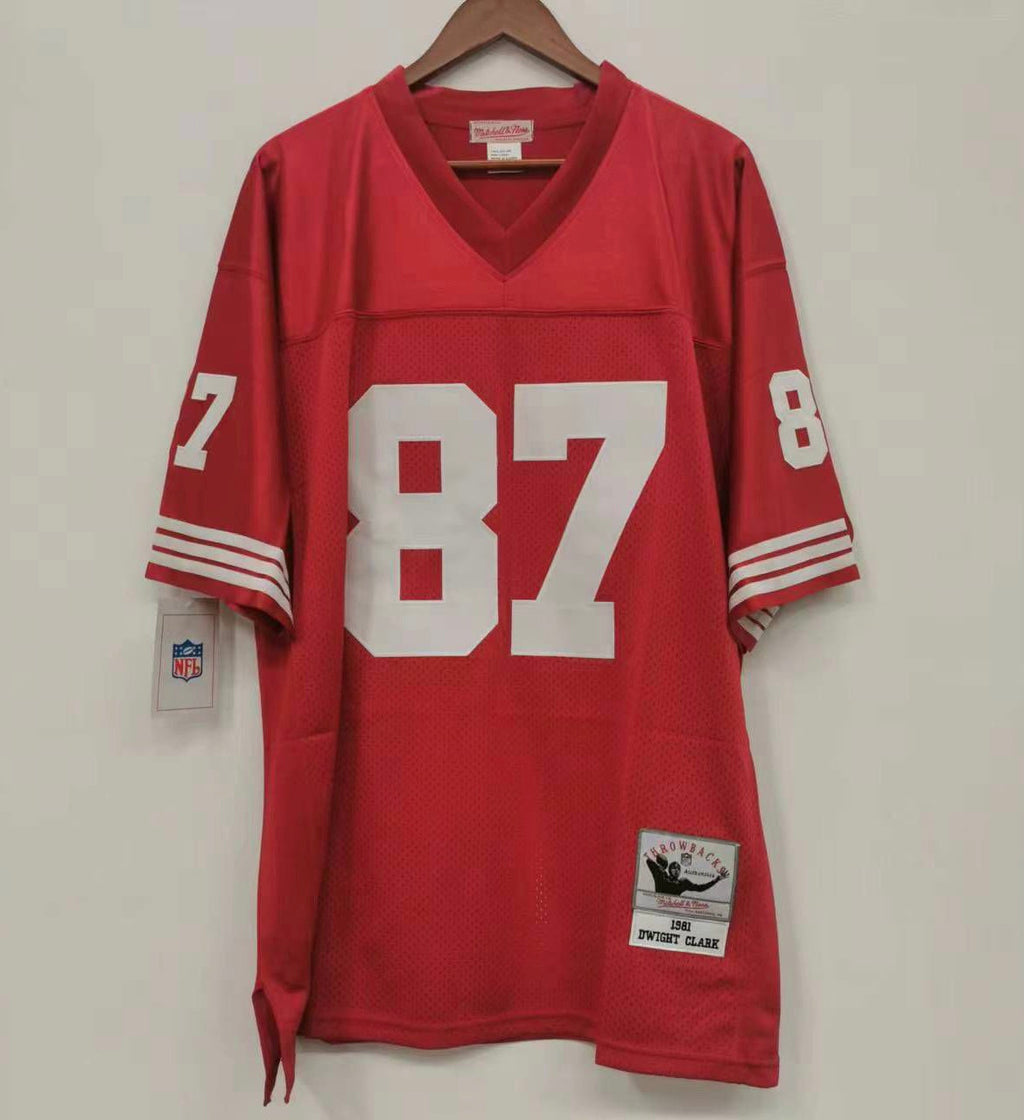 Dwight Clark San Francisco 49ers Official NFL Mitchell & Ness Jersey
