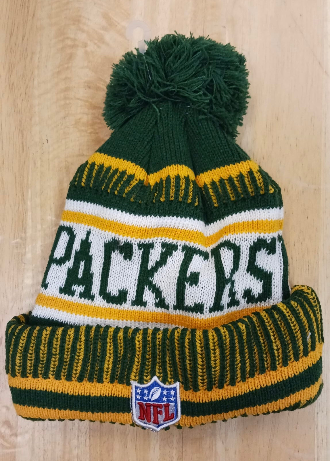 Green Bay Packers NFL New Era winter knit Hat with Pom Pom