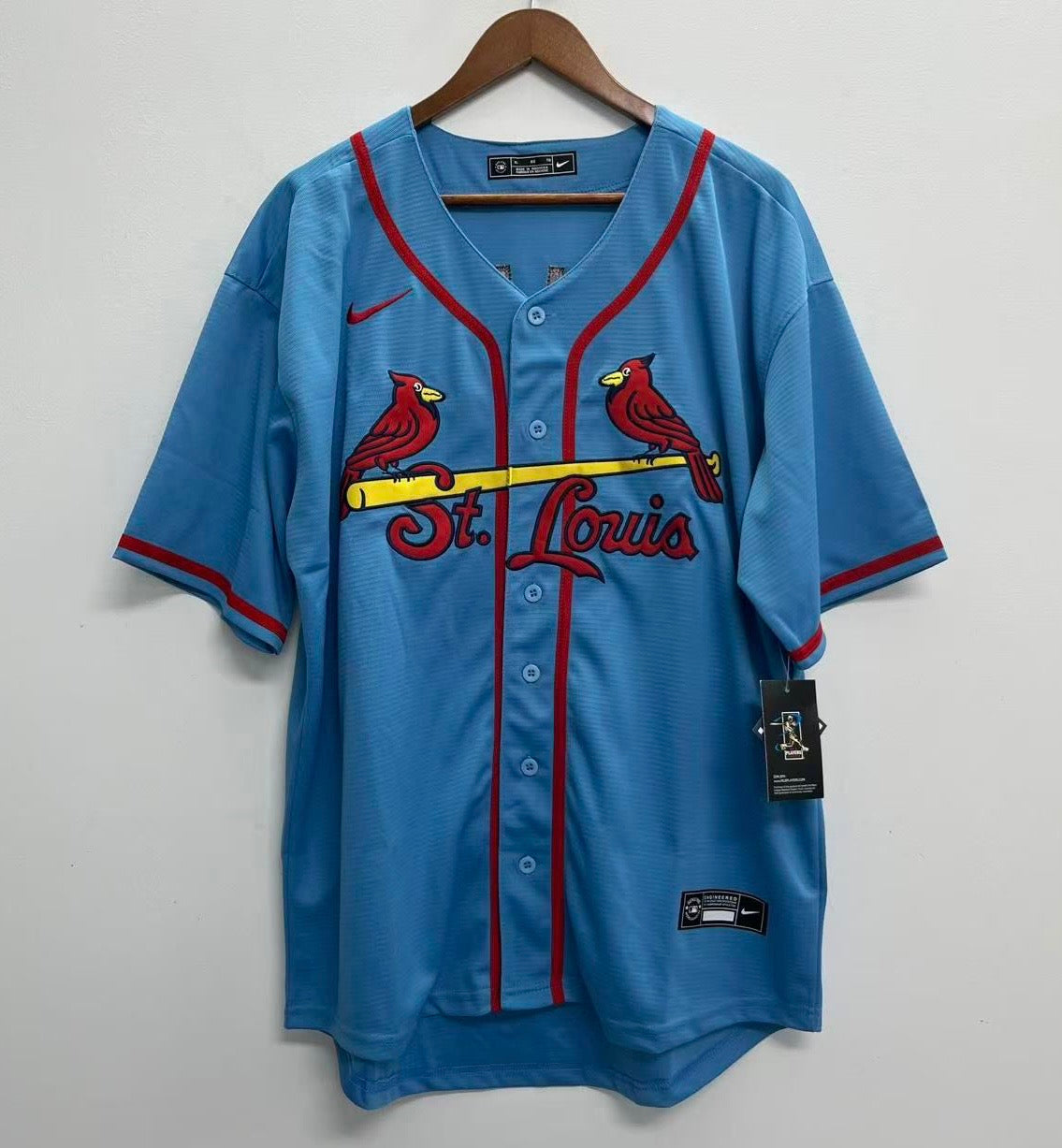Yadier Molina St. Louis Cardinals Official MLB Jersey Nike blue