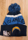 Los Angeles Chargers NFL New Era winter Hat with Pom Pom