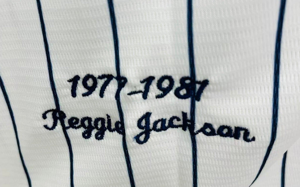 Reggie Jackson New York Yankees Jersey pinstripe 1977-78  Mitchell & Ness