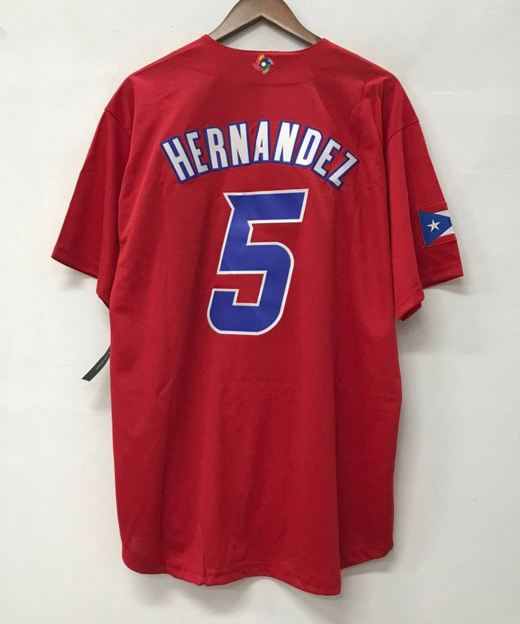 Kike Enrique Hernández Kike Puerto Rico jersey Nike