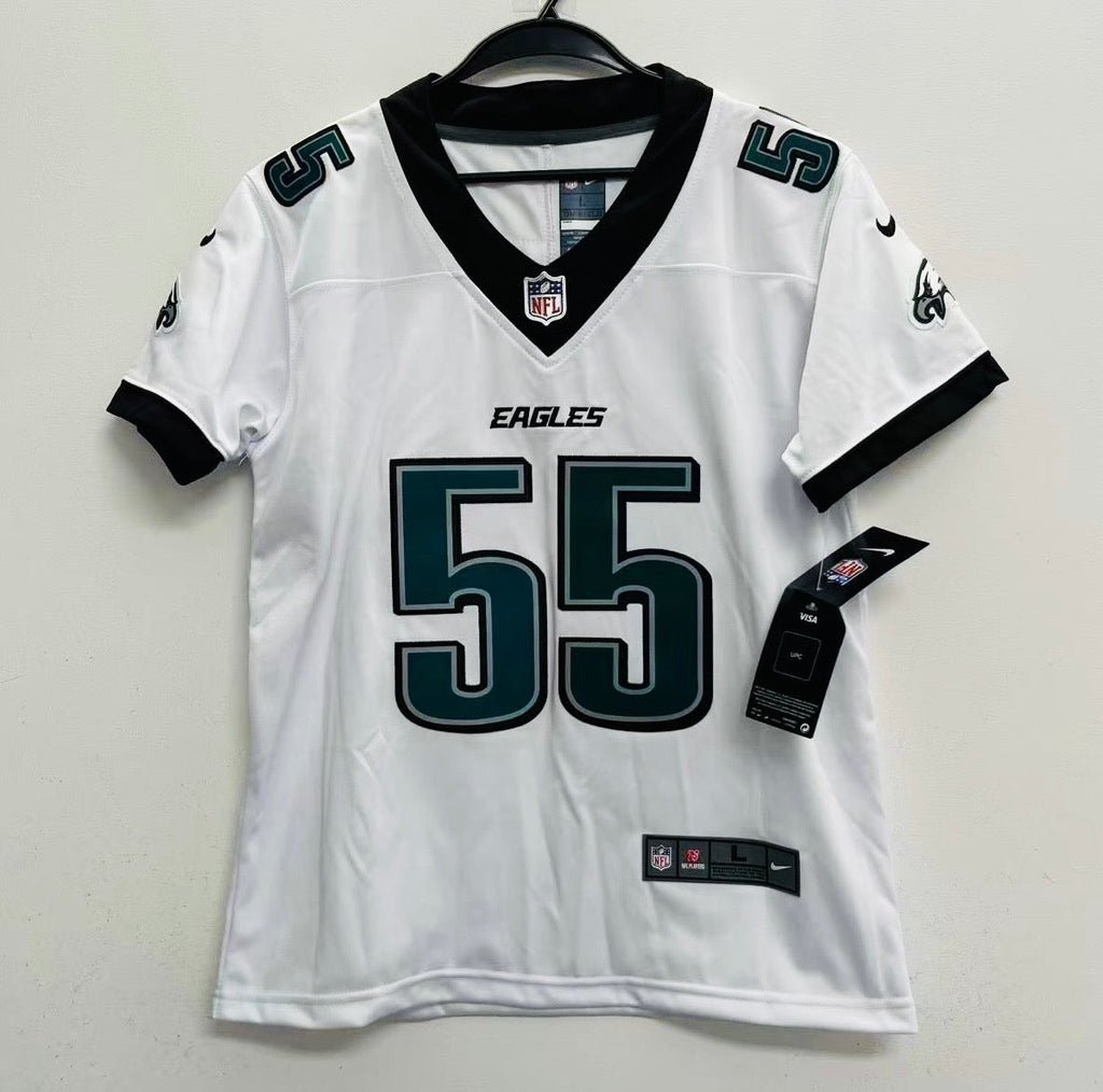 Philadelphia Eagles Any Name & Number customized YOUTH KIDS Official NFL Jersey white