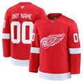 Detroit Red Wings YOUTH KIDS Any Name & Number Official NHL Customized Fanatics Jersey red