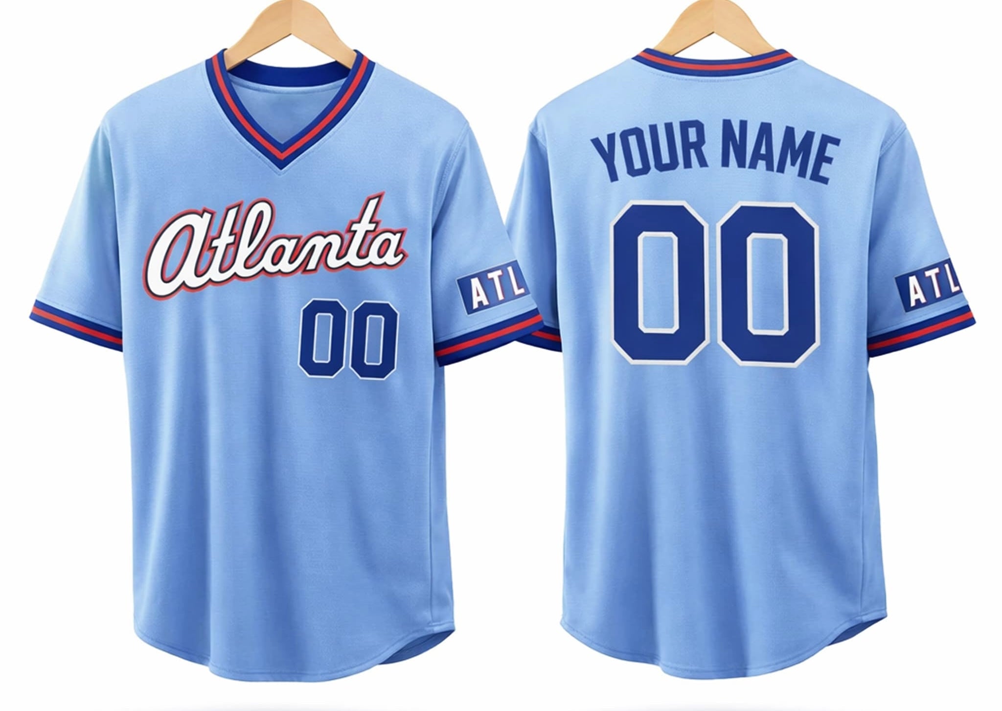 Atlanta Braves Any Name and Number customized YOUTH KIDS Official MLB Nike City Connect Limited jersey
