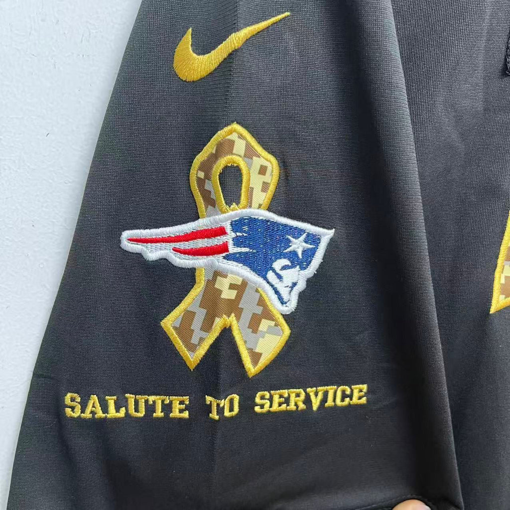 Tom Brady New England Patriots Official NFL Nike Salute to Service Jersey