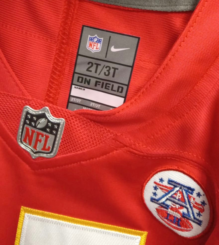 Patrick Mahomes Kansas City Chiefs Baby Toddler jersey b/t