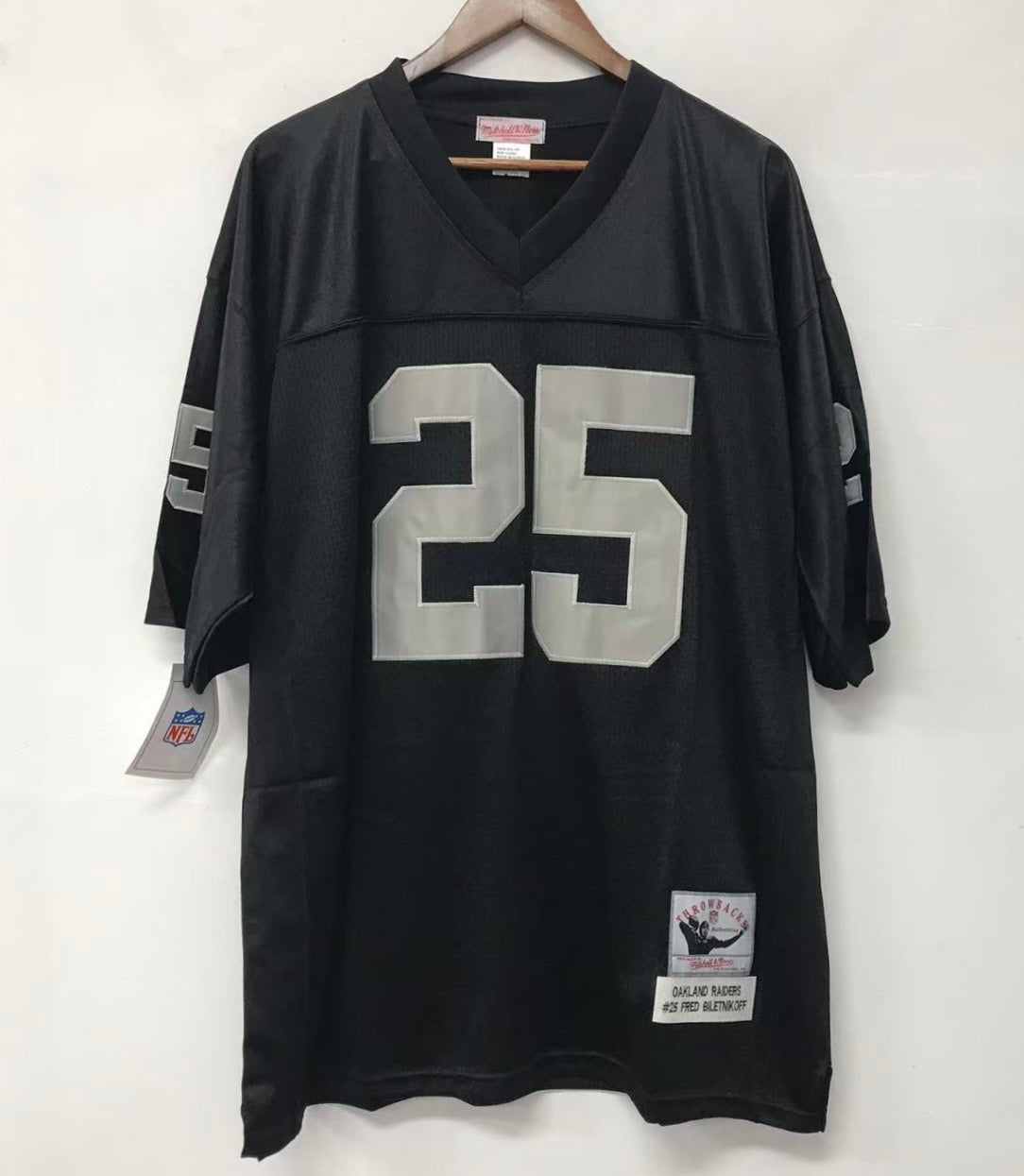 Fred Biletnikoff Oakland Raiders NFL Mitchell & Ness Jersey