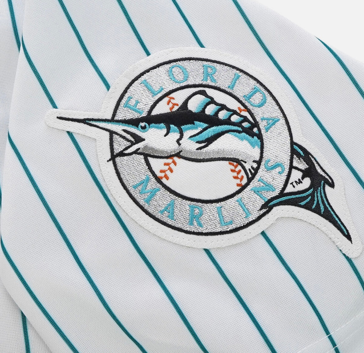 Gary Sheffield Florida Marlins 1997 Official MLB Jersey Majestic white