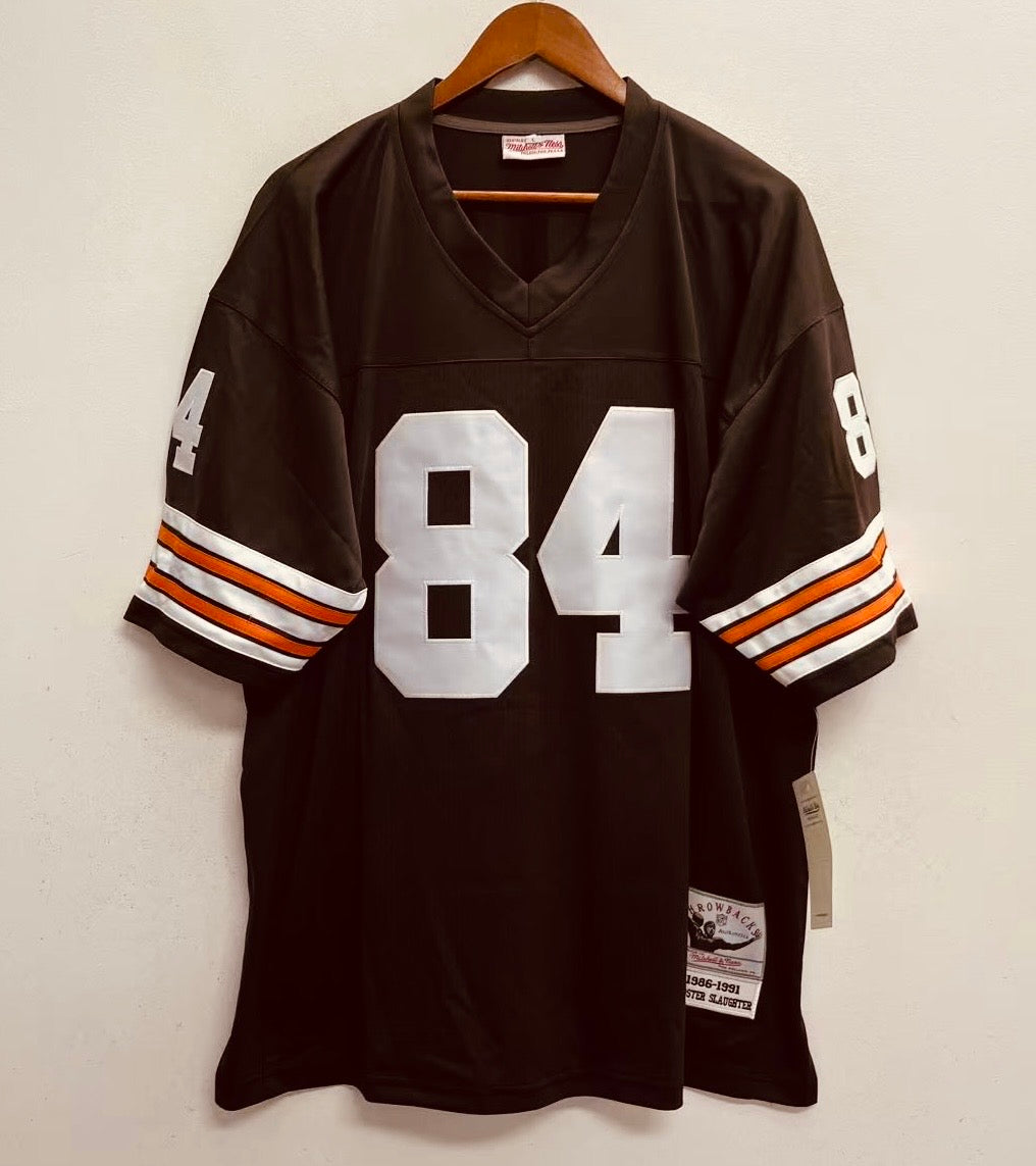 Webster Slaughter Cleveland Browns Official NFL Mitchell & Ness Jersey