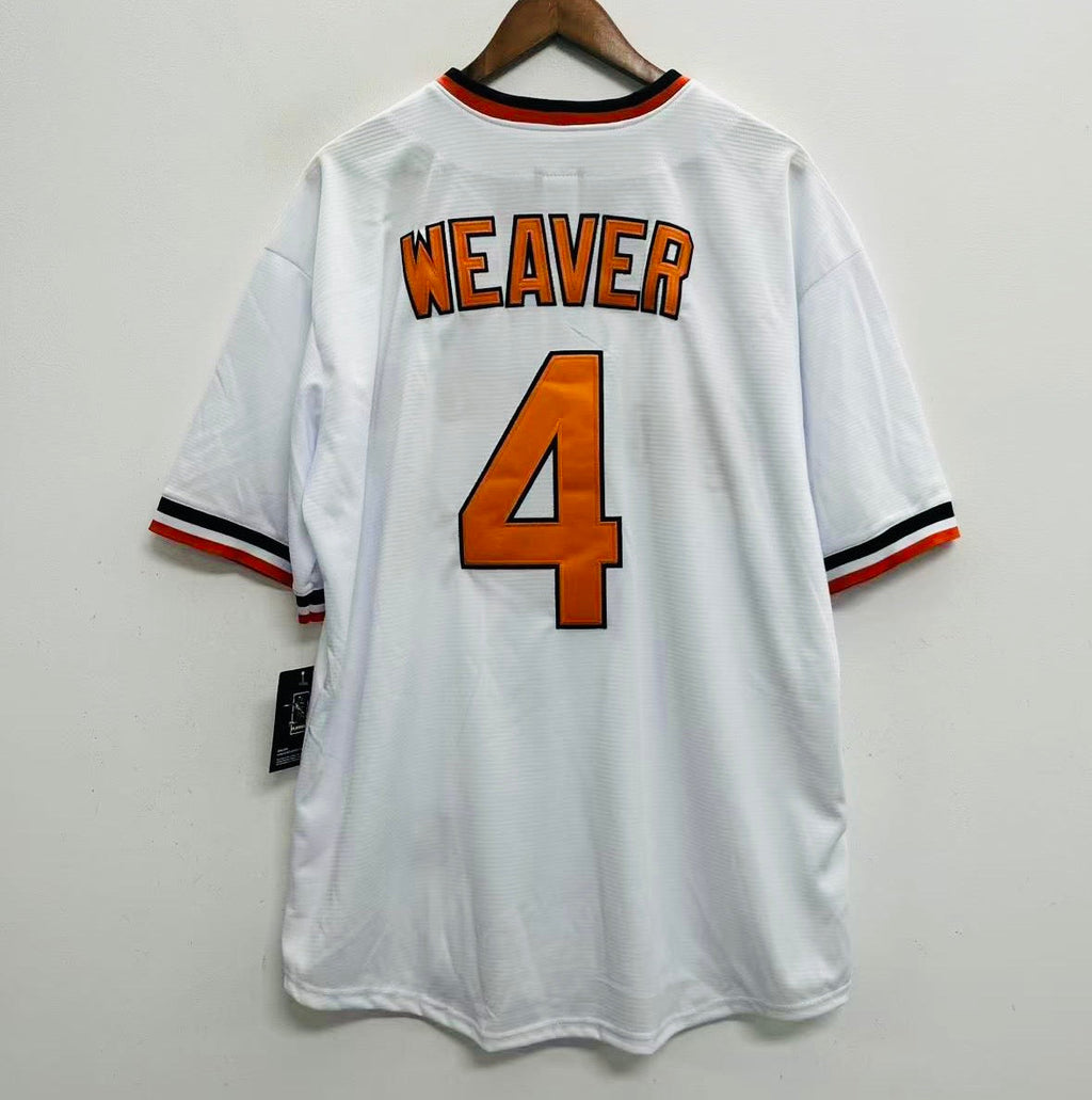 Earl Weaver 1982 Baltimore Orioles Official MLB Majestic Jersey