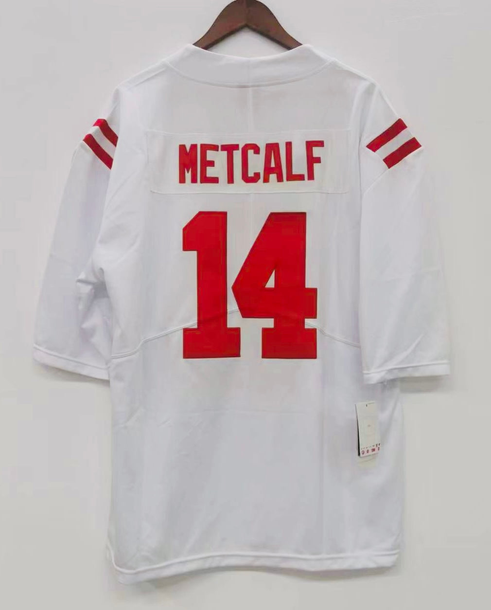 DK Metcalf Ole Miss Rebels Official NCAA Jersey white NIKE