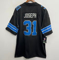 Kerby Joseph Detroit Lions Official NFL Nike Jersey Black