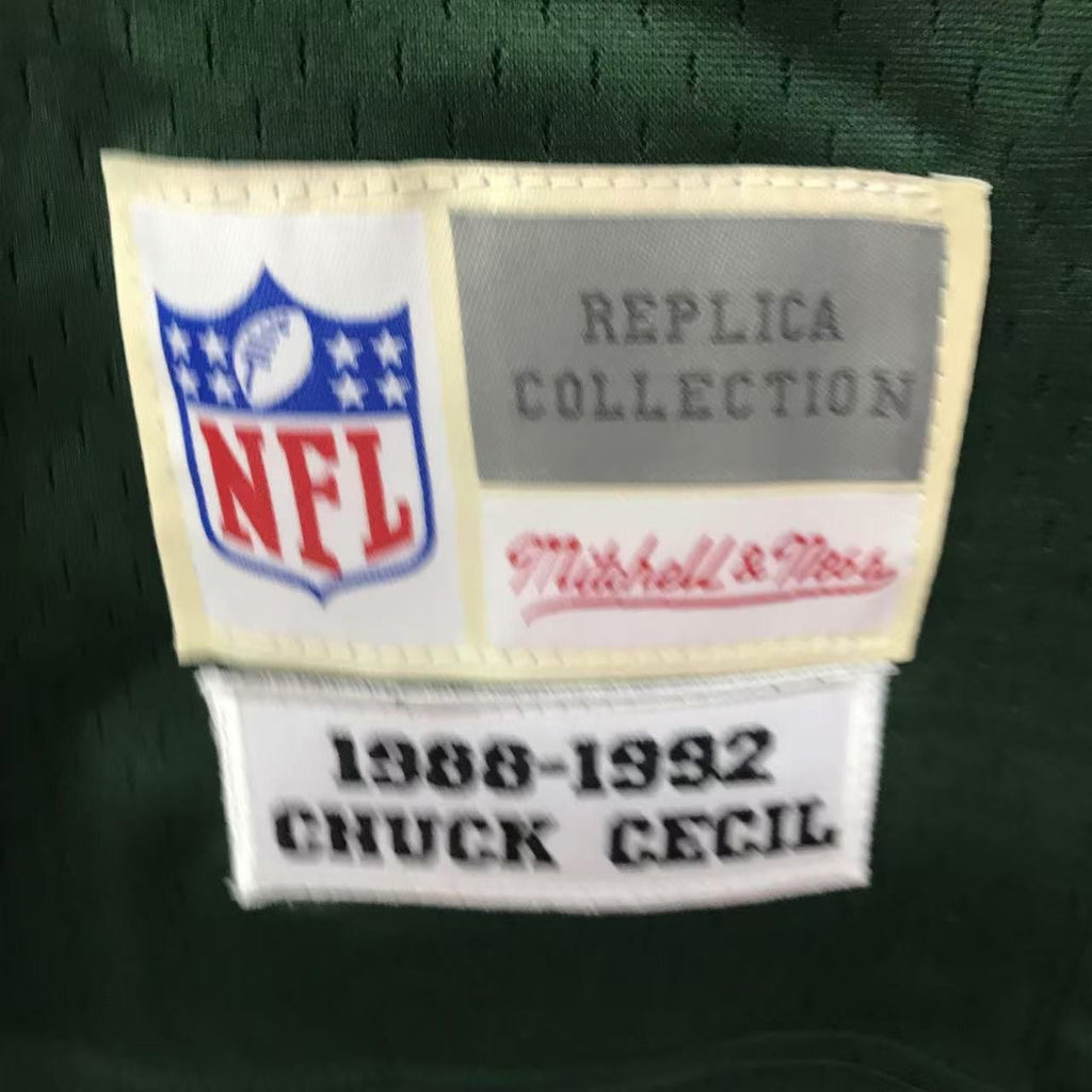 Chuck Cecil Green Bay Packers NFL Mitchell & Ness Jersey