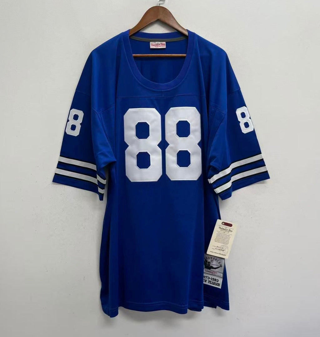 Drew Pearson Dallas Cowboys Official NFL Jersey  Mitchell & Ness blue