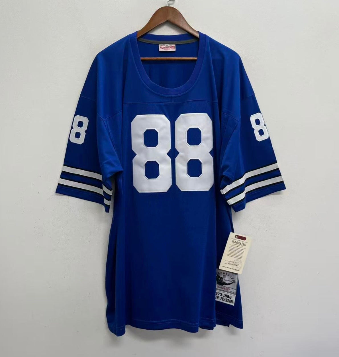 Drew Pearson Dallas Cowboys Official NFL Jersey  Mitchell & Ness blue