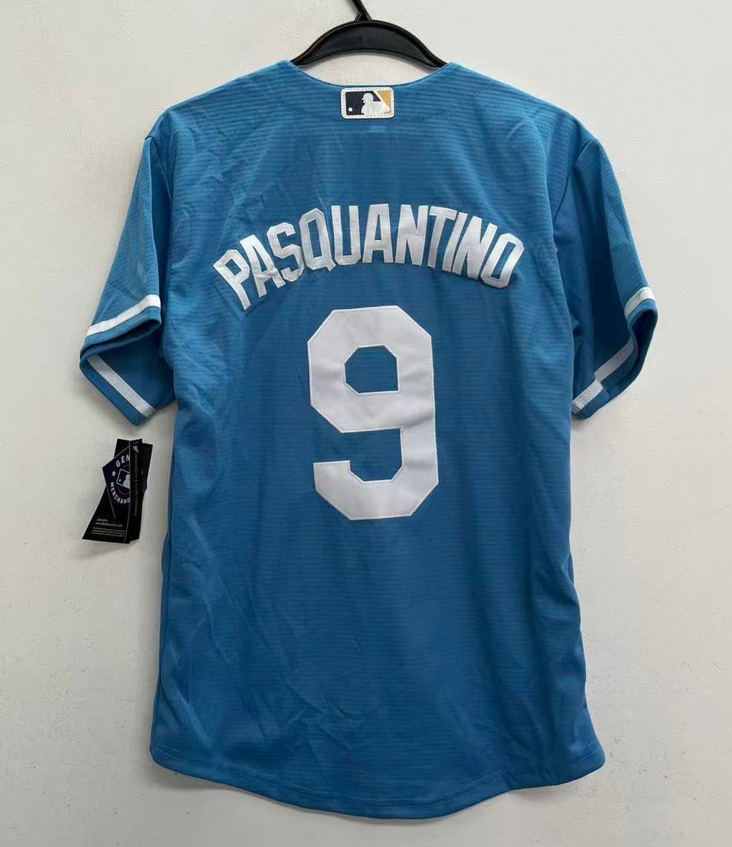 Vinnie Pasquantino YOUTH KIDS Kansas City Royals Official MLB Nike Jersey light blue