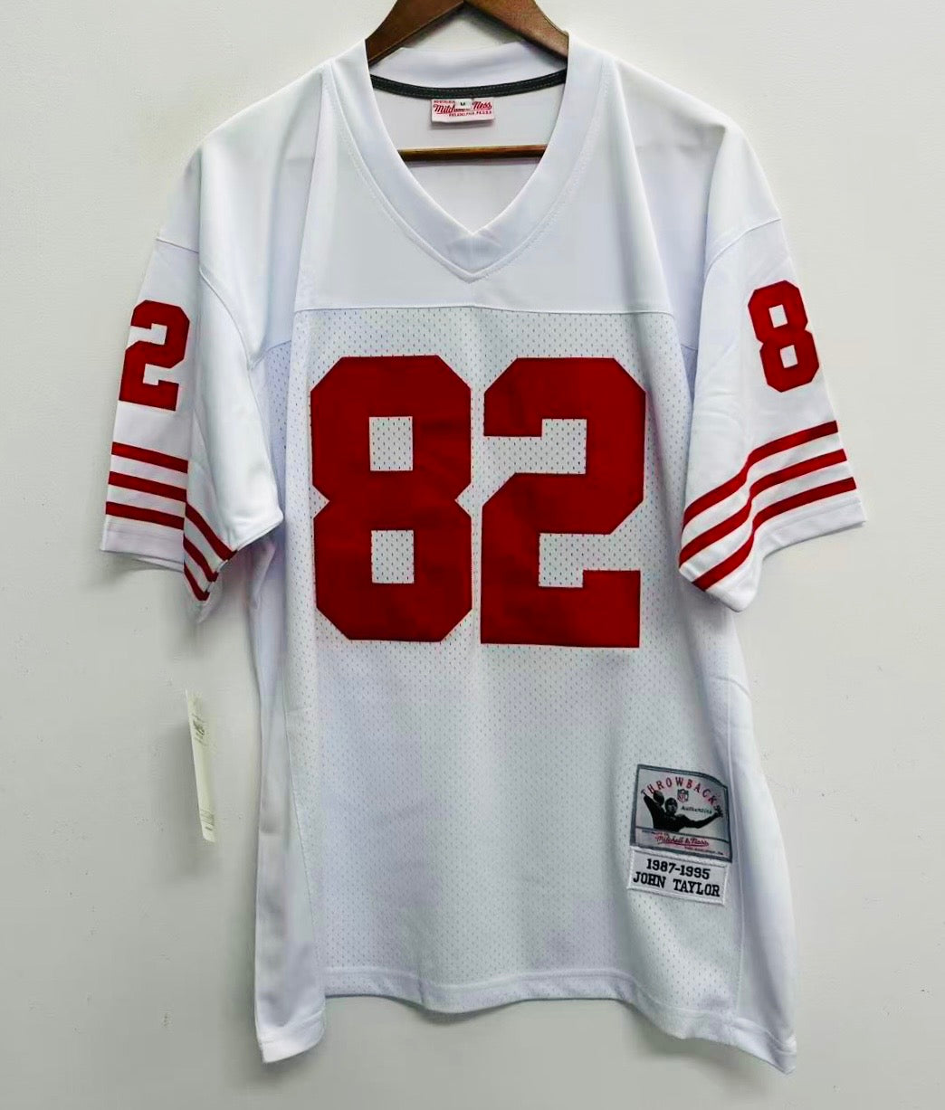 John Taylor San Francisco 49ers Official NFL Mitchell & Ness Jersey