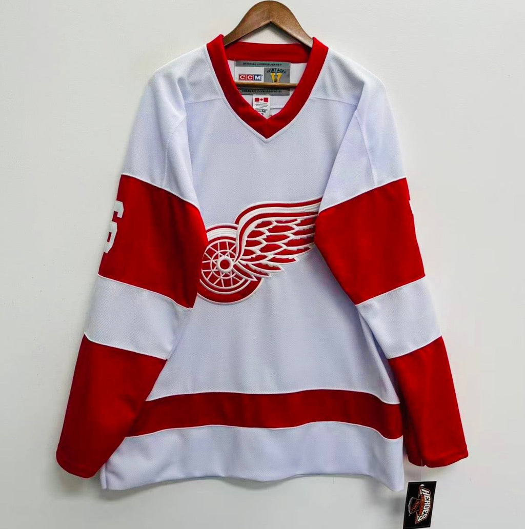 Vladimir Konstantinov Detroit Red Wings Official NHL Jersey CCM White