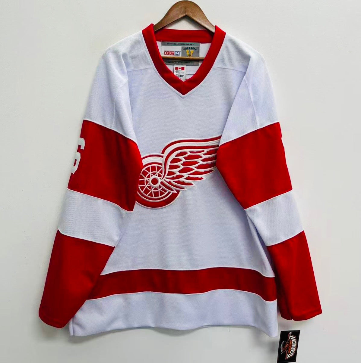 Vladimir Konstantinov Detroit Red Wings Official NHL Jersey CCM White