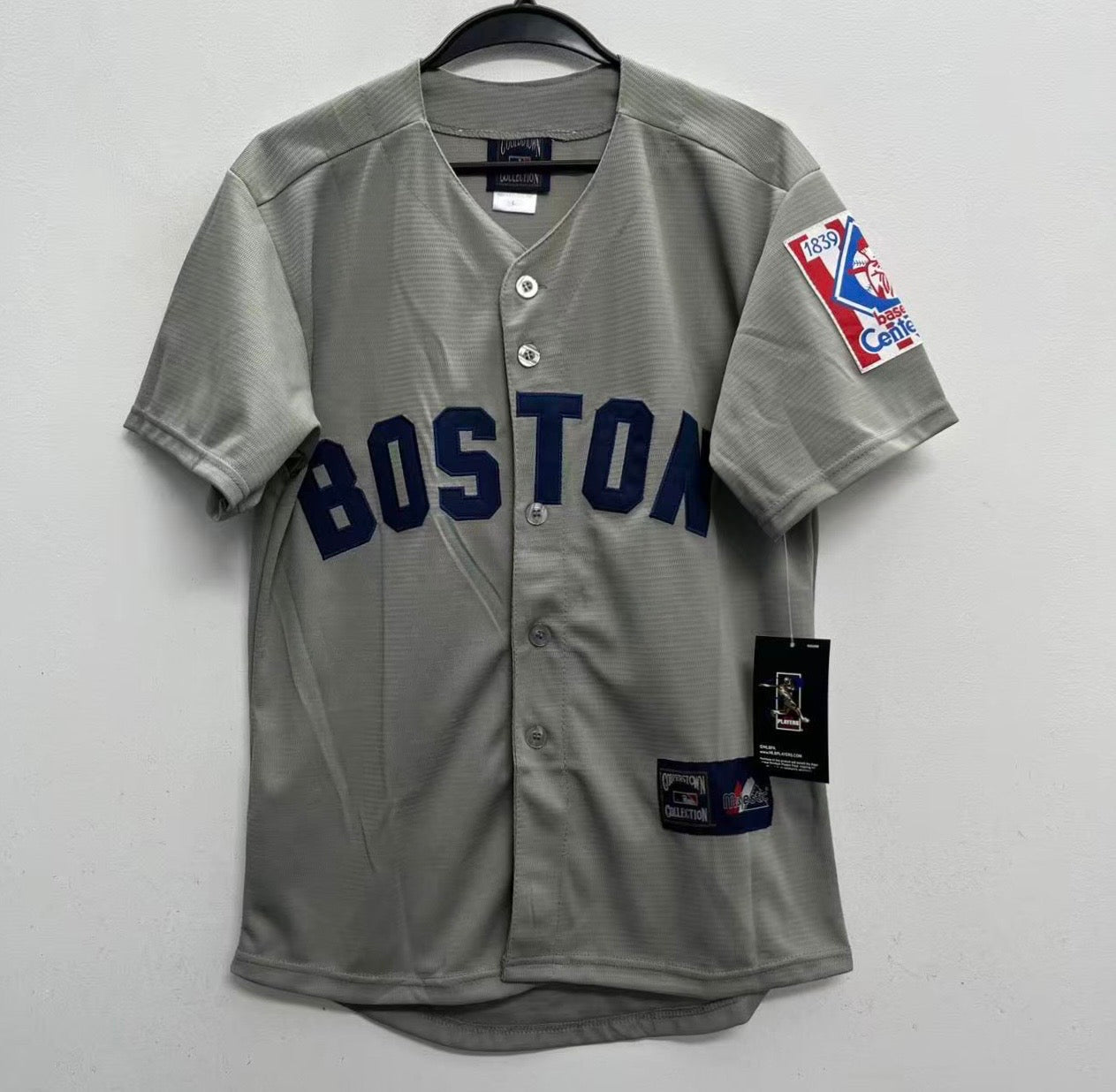 Ted Williams YOUTH KIDS Boston Red Sox Official MLB Majestic Jersey