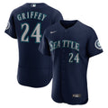Ken Griffey Jr. YOUTH KIDS Seattle Mariners Official MLB Nike Jersey blue