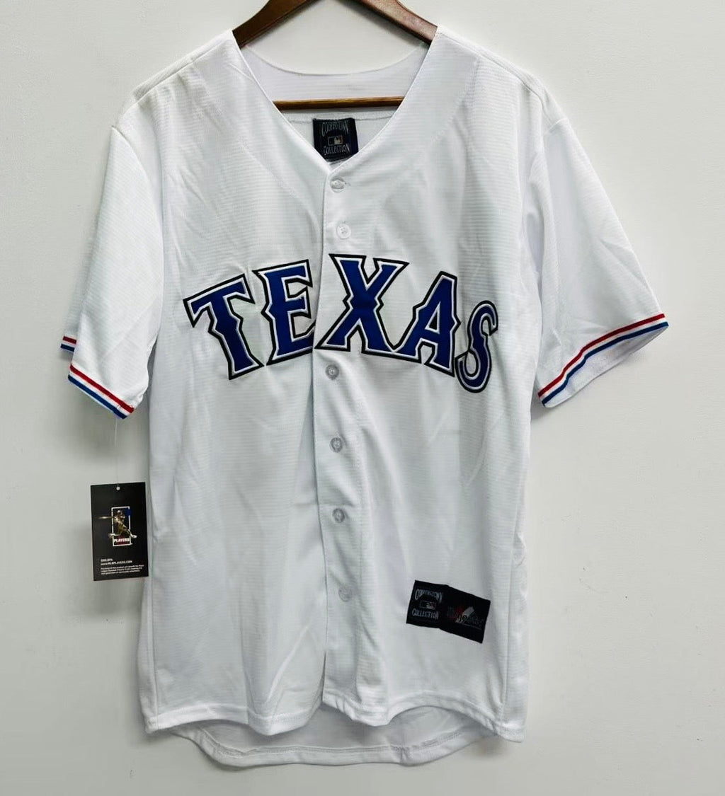 Josh Hamilton Texas Rangers official MLB Jersey Majestic white