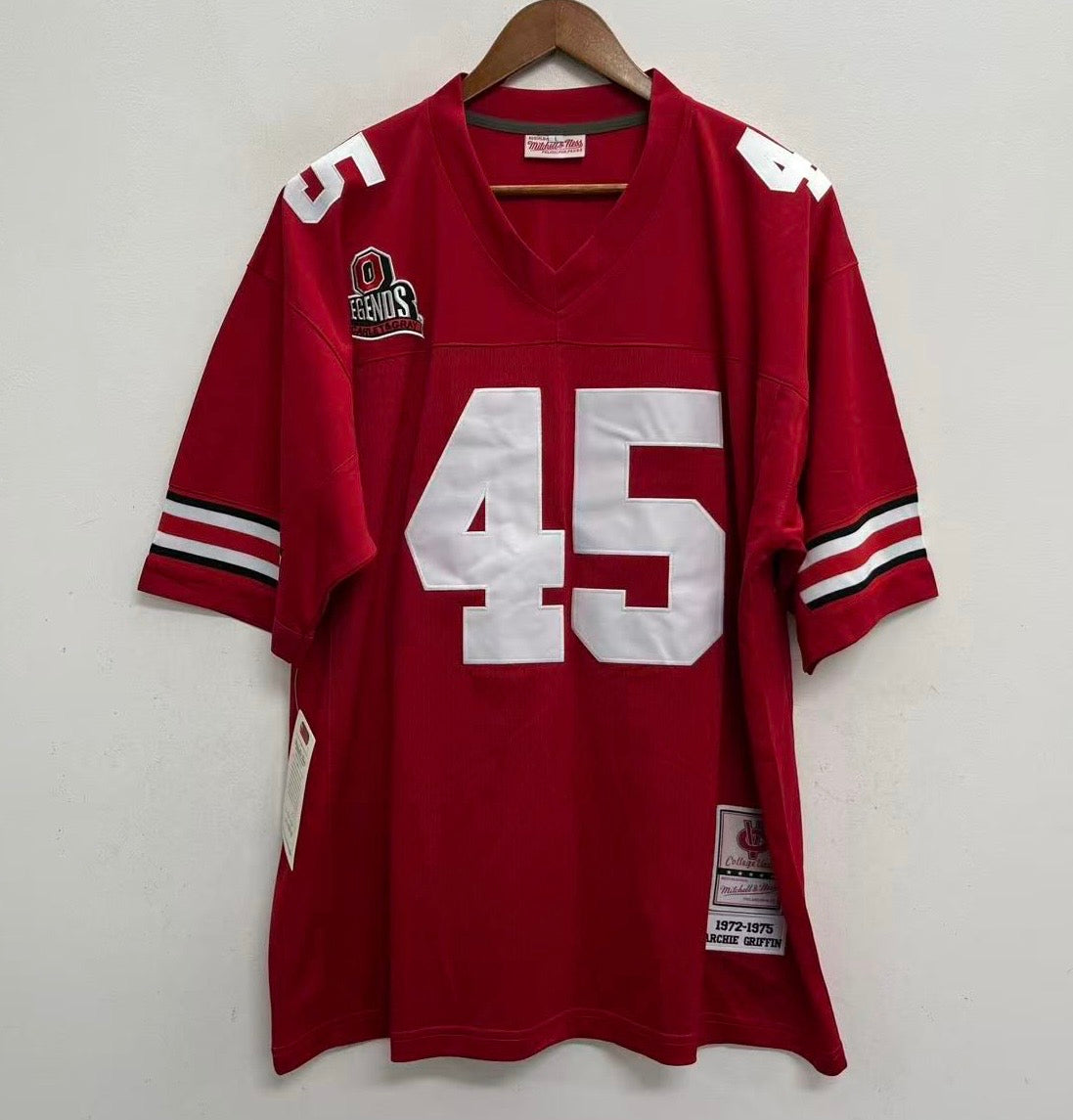 Archie Griffin Ohio State Buckeyes Official NCAA Mitchell & Ness Jersey