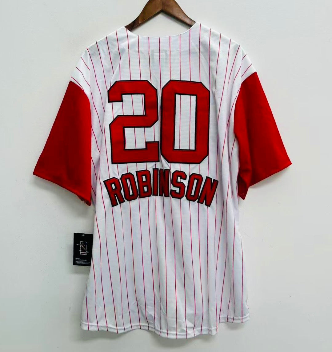 Frank Robinson Cincinnati Reds Official MLB Majestic brand Jersey