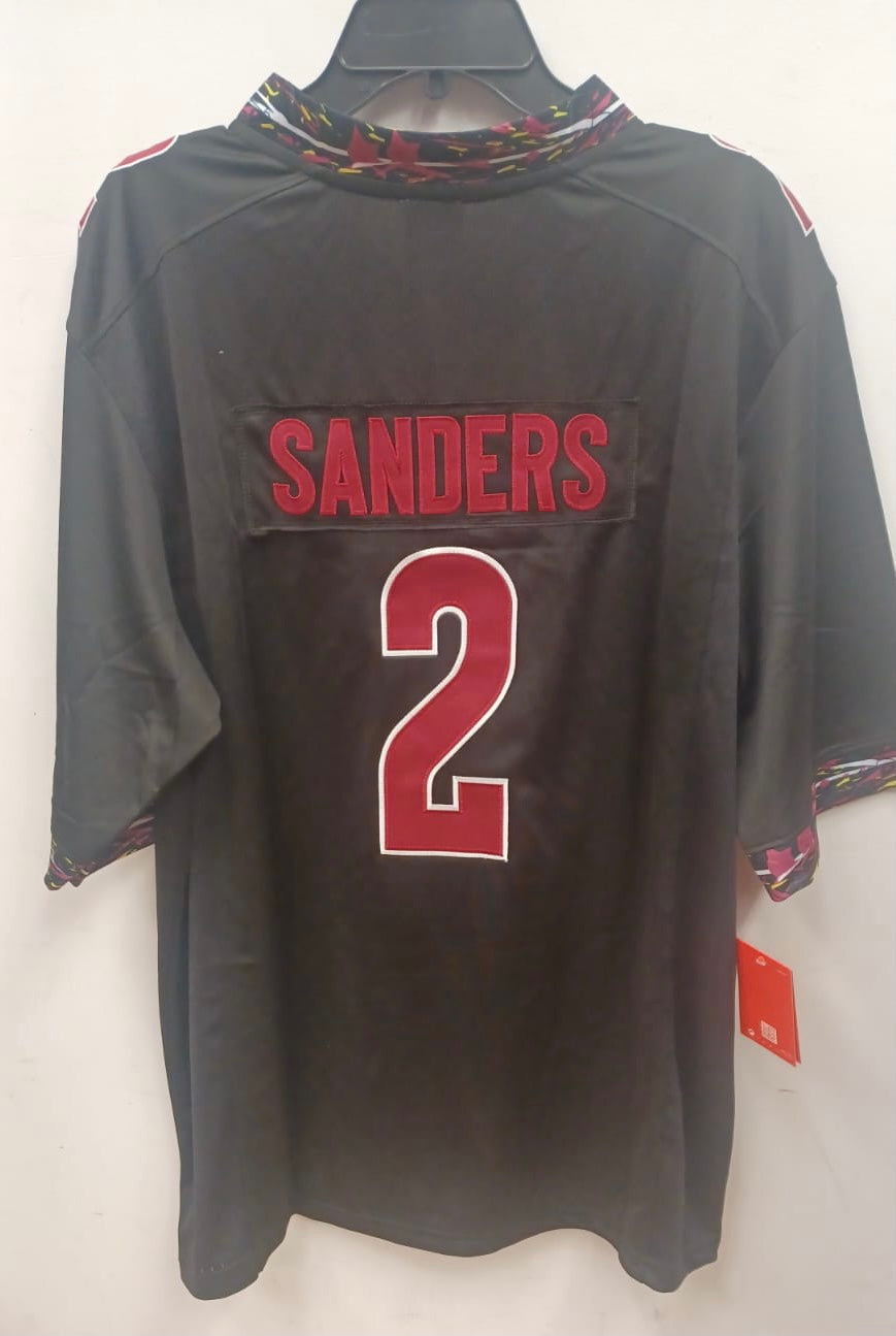 Deion Sanders Florida State Seminoles Official NCAA Jersey Black NIKE