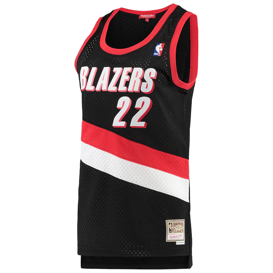 Clyde Drexler Portland Trailblazers Official NBA Mitchell & Ness Jersey black