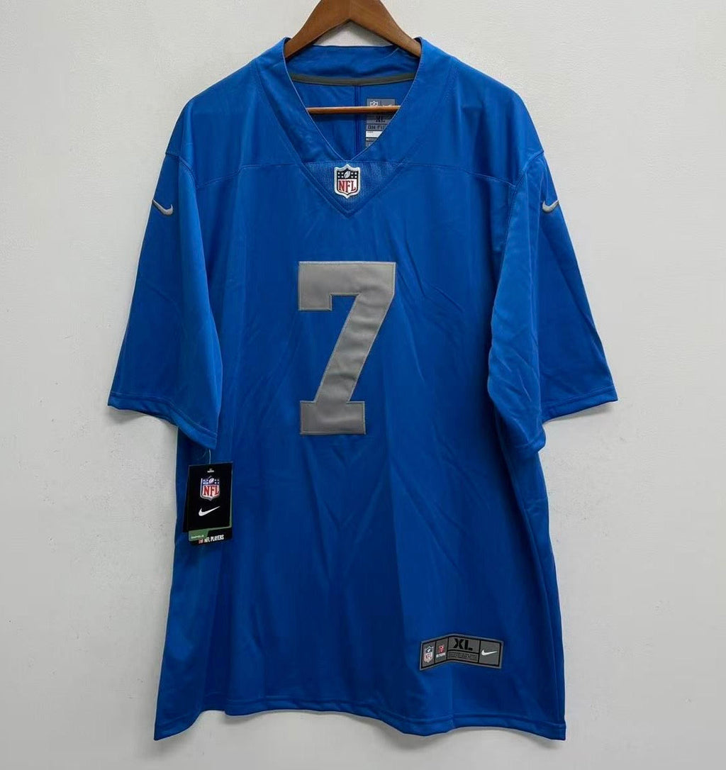 Any name & Number Detroit Lions Official NFL Nike customized alternate jersey